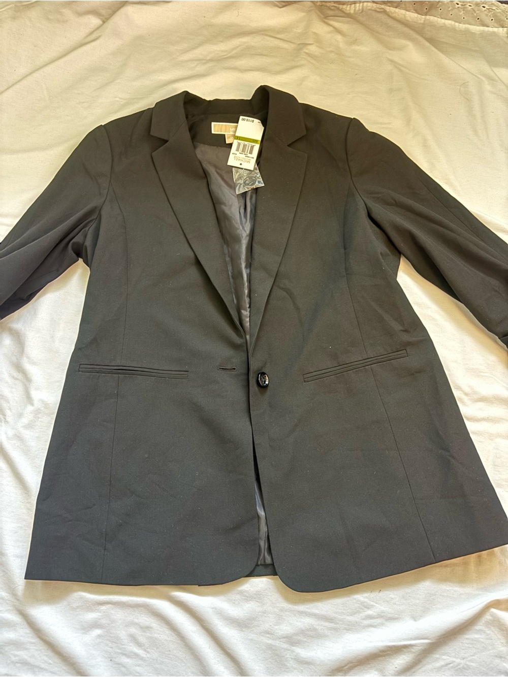 Women's Black Blazer Jacket - Micheal kors